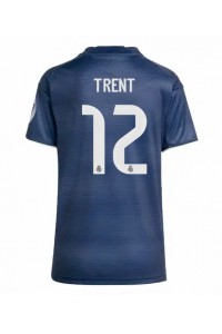 Real Madrid Alexander-Arnold #12 Jalkapallovaatteet Naisten Vieraspaita 2025-26 Lyhythihainen